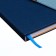 Organizer, A5, 140 sheets, cage, cover of the leatherette "style", blue