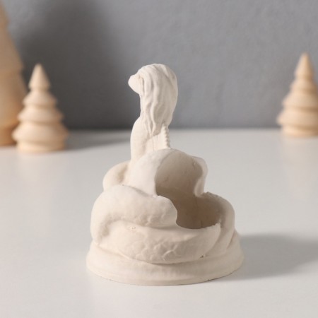 Souvenir Kashpo "Snake Glikon" 6.3x6.3x8.3 cm-3
