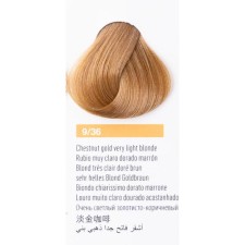 Lakme Chroma cream-color, tone 9/36 Light blond golden brown, 60 ml