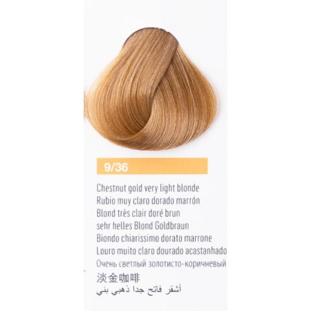 Lakme Chroma cream-color, tone 9/36 Light blond golden brown, 60 ml