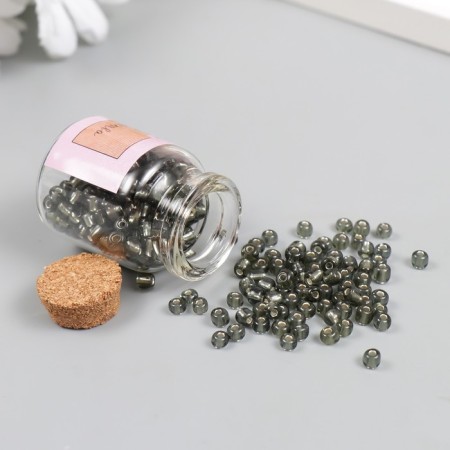 Round 6/0 beads in the bottle "golden cinnamon" transparent-color 20 g-2