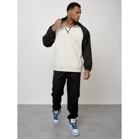 Sports suit men's, size 52, black color-11