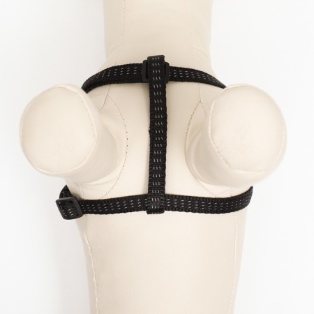 The set is two-layer, leash 130 x 1 cm, og 25-38 cm, black-5
