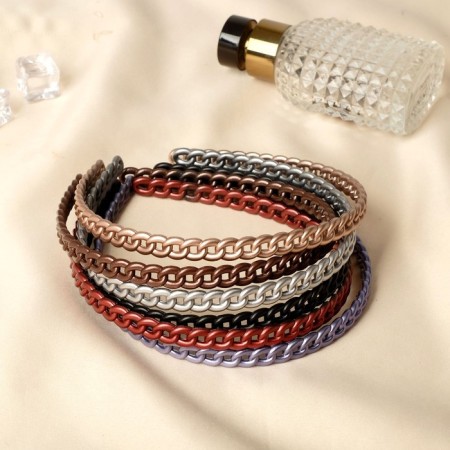 Hair cap "Tammy" links mini, 1 cm, mix-1