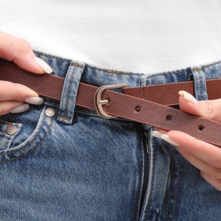 A belt buckle, 2.9 × 2.6 cm, 20 mm, gold color-3