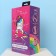 Headphones luminous ears, wireless "unicorn", pink W-01