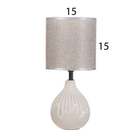Table lamp "cut" 1x40W E14 gray 15x15x30cm-5