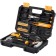 DKO DKS4FU-LI, 4 V, 1.3 Ah, 5.5 nm, case, a set of tools 36 pcs. 10711