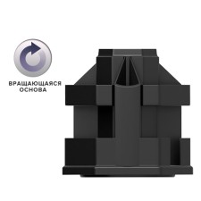 Set of desktop Erichkrause Office, 14 items, rotating, black