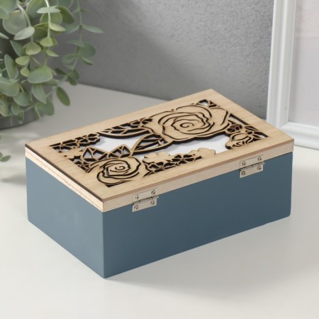 Casket tree "Tree of life. Rose" 19x12x7.3 cm-3