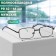 Ready glasses GA0610 (color: C1 black; diopter: + 2; Toning: no)