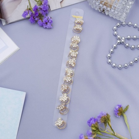 Hairpin Spring for hair "butterfly" d-1.5 cm-1