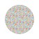 Pareo and beach rug "mood - spring", d = 150 cm