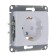 SE SE GLOSSA, 16 A, 250 V, built -in, with salary, curtains, iP20, white, GSL000145