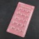 Konfinetta chocolate form "hemisphere", 28 × 14 cm, 15 cells, color transparent