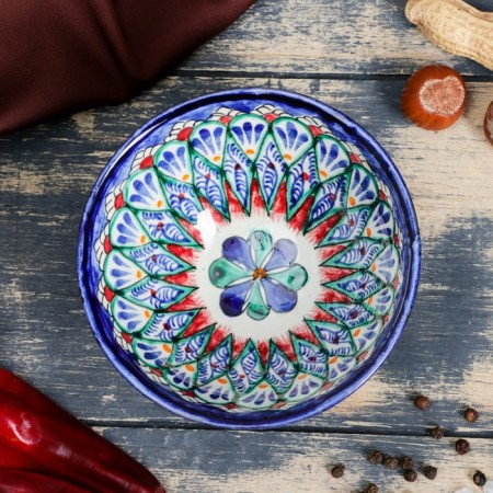 PIALA RISHTAN CIRAMICA "Patterns", 11.5 cm, large, mix-2