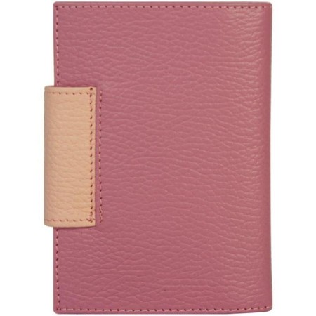 Passport cover on the button, pink color-2