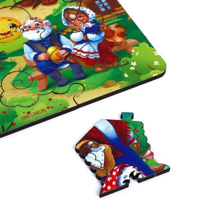 Figure puzzle "Fairytale Journey" + Rebuses-6