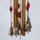 Wind Music Metal "Coin" 4 tubes 5 bells 60x8.3 cm