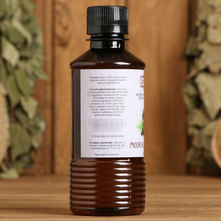 Fragrance for the bath and bath "Juniper", natural, 250 ml., "Dobroparov"-4