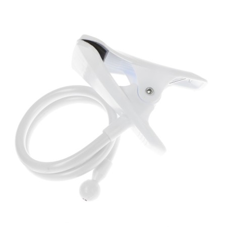 The tripod is flexible with a clothespin and a luminaire holder, Ritter, white-1