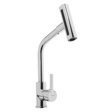 Accoona A4890-9 kitchen mixer, multifunctional, pour 24.6 cm, brass, chrome