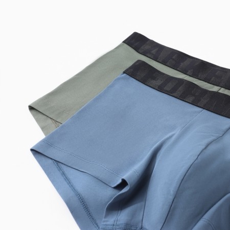 Set of men's panties boxers (2 pcs.), Agave/Denim, river 52 (XL)-2