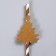 Pipe for cocktail "Christmas tree", strip, in a set of 10 pieces