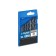 Set of drill on metal bison, p6M5, cylindrical shank, 1.5-6.5 mm, 13 pcs, class in