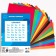 A4 Cold Heart Set: 8l color unilateral cardboard + 8l color two -way paper