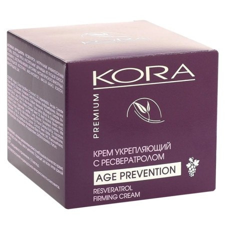 Facial Cream Kora strengthening with resveratrol, 50 ml-4