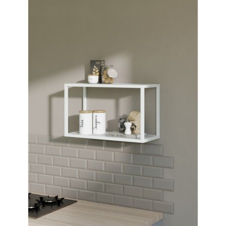 Hinged shelf 600, 600x250x360, white Muar/Metropolitan Gray-2