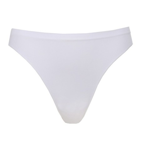 Panties female slips are seamless, white color, size 48-52 (l-hl)-3