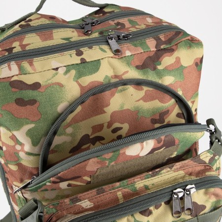 Tactical backpack, TAIF, 35 l, lightning department, 3 outer pockets, camouflage color/beige-7