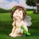 Figure "Angel Dreamer" Color, 27x20cm