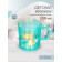 Baby mug with decor and non -slip bottom 200 ml., Mix drawing