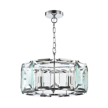 Cerezo chandelier, 5x40W e14 chrome