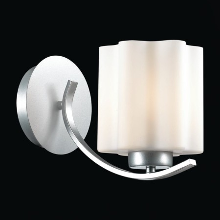 Sconces st. SL116.501.01. ONDE. 1x60 watts, E27, 15x18 cm, silver color-2