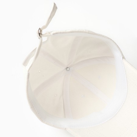 Cap "baseball cap" children, white color, size 52-54-3