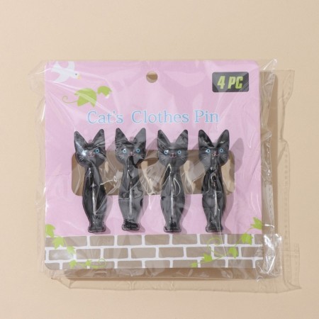 Brunnoks are linen "cats", 7 cm, 4 pcs, color mix-11