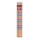 A set of black -graphic pencils with an eraser and a multiplication table, 4 pieces
