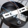 Svetogor chandelier "Light" 3x60W black 62x62x28cm