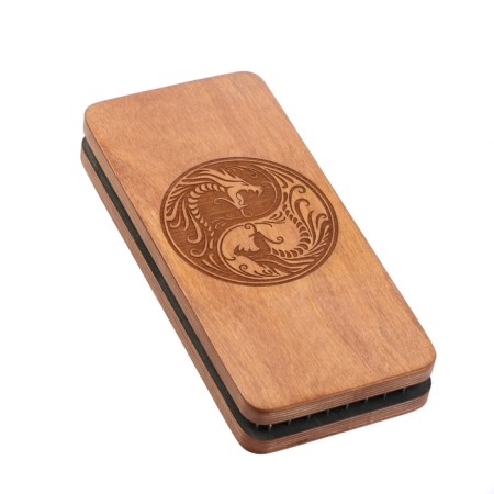 Sadhu, a board with nails, for yoga "Dragon" 2 pcs, step 8 mm, 14 x 30 cm-3