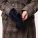 Gloves are female, dimensionless, without insulation, blue color