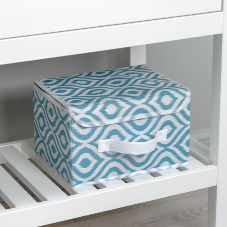 The storage box "Laguna", 26 × 20 × 16 cm, the color turquoise-11
