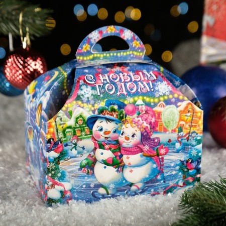 Gift box "Winter Fantasy", 18.5 x 12.5 x 19 cm