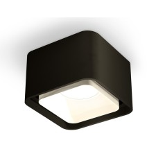 Ambrella Light Acrylic lamp, XS7833021, MR16 GU5.3, GU10 LED 10 W, color black sand, white matte