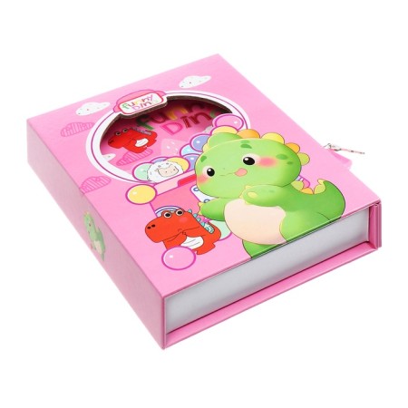 Gift notebook, 45 sheets, line, on a dragon castle (16.3x12.7cm)-8