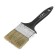 Brush flat scrap, natural bristles, plastic handle, 2.5 ", 63 mm