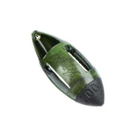 Boat-feed plastic X-Feeder PL Camo Bullet Window M, Camo, 100 g, 35 ml-1